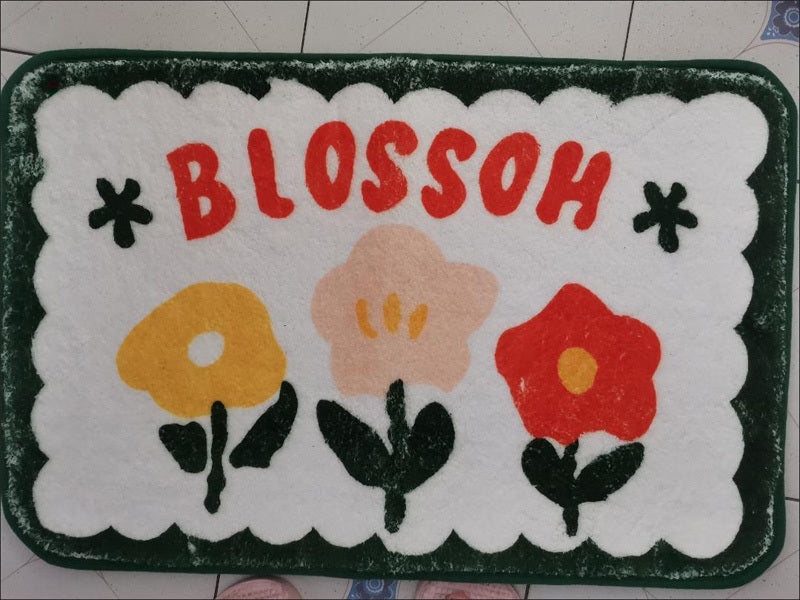 Bathroom absorbent mat