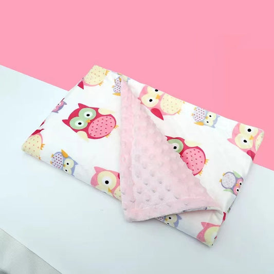 Flannel fleece baby blanket
Flamingo swaddle wrap