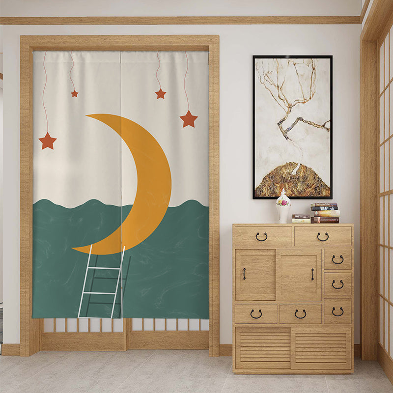 Custom Fabric Door Partition Curtain – Stylish Room Divider with Modern Utility - AVENWU
