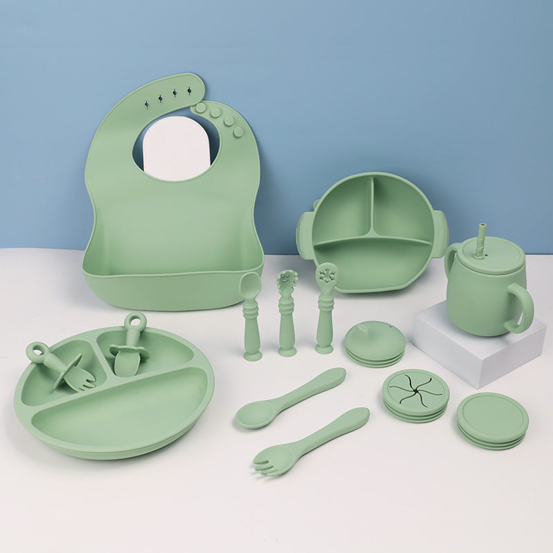 Baby suction bowl and plate
Baby feeding bib set