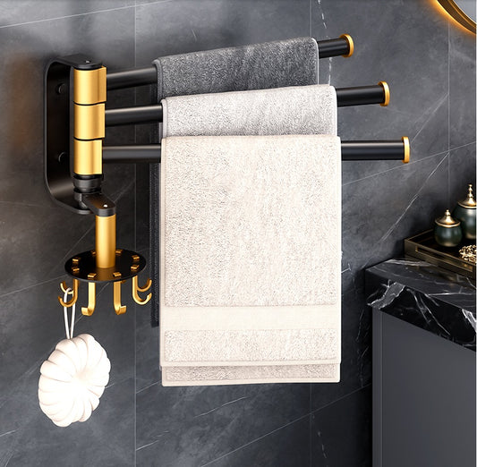 Bathroom towel holder