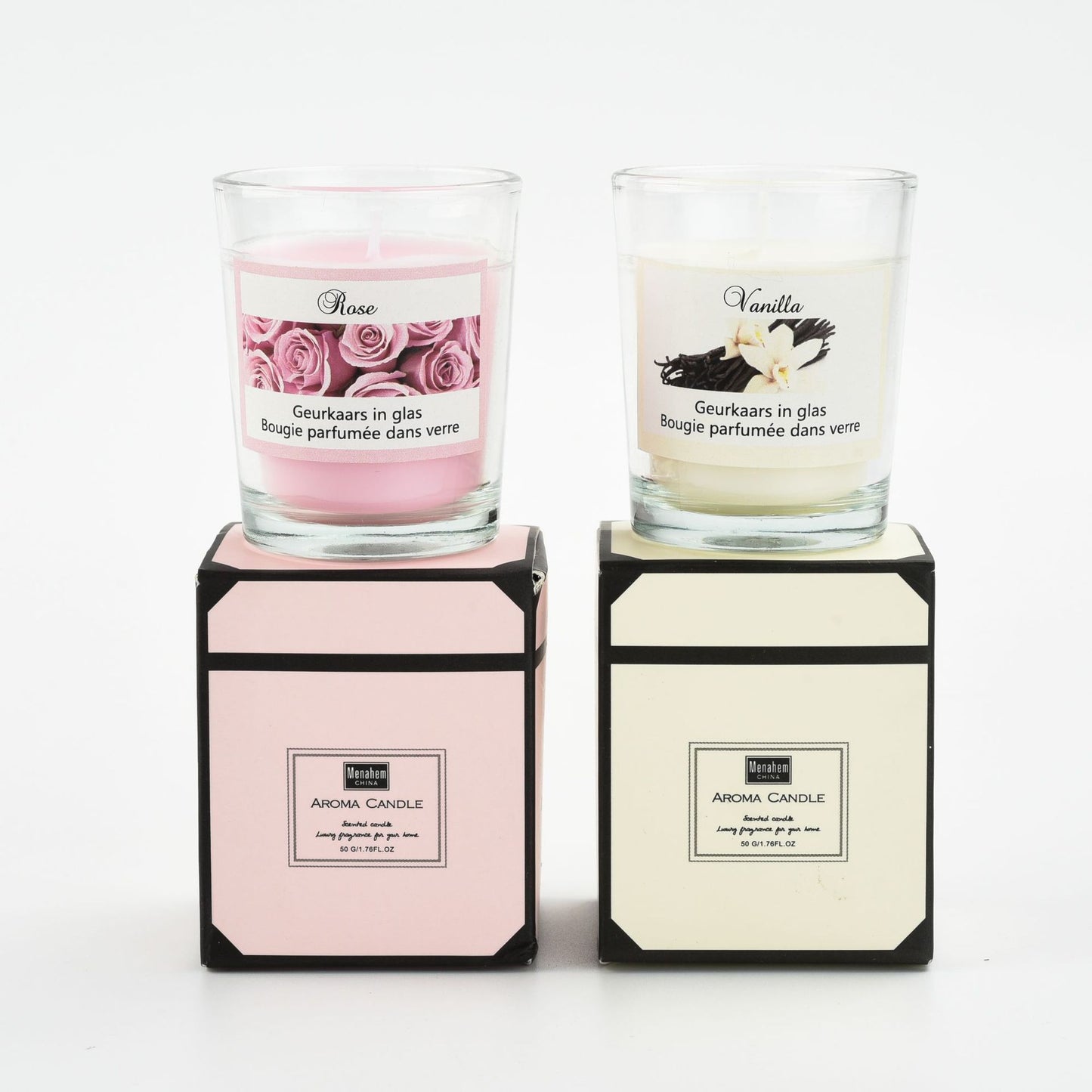 Romantic fragrance candle