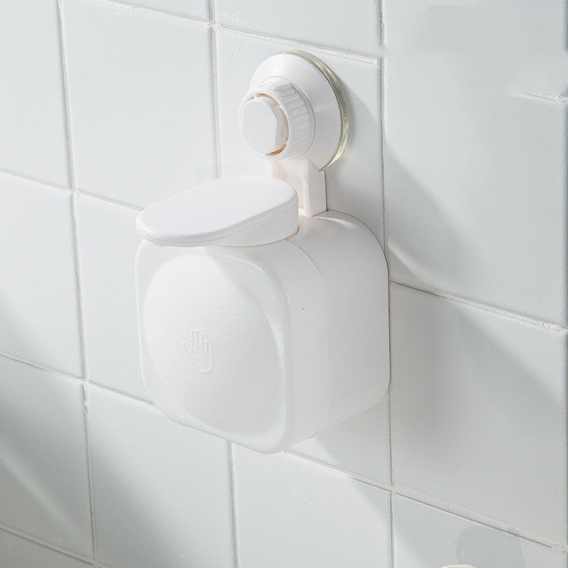 Wall-mounted soap holder