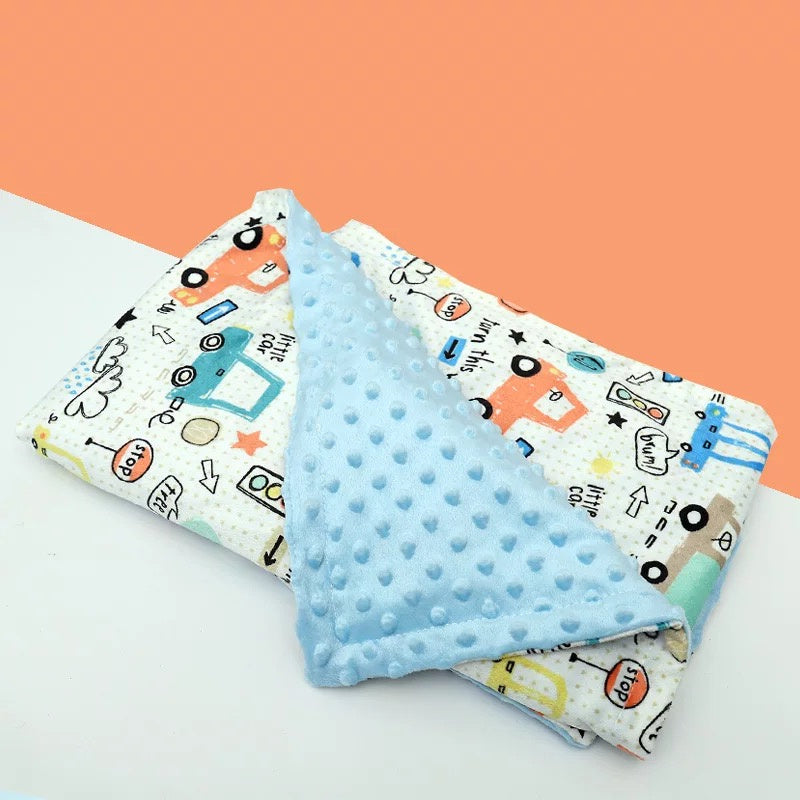 Flannel fleece baby blanket
Flamingo swaddle wrap
