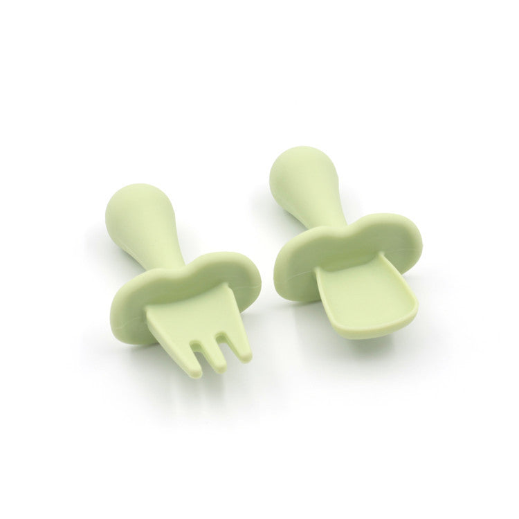 Short handle baby utensils

Baby food supplement tableware