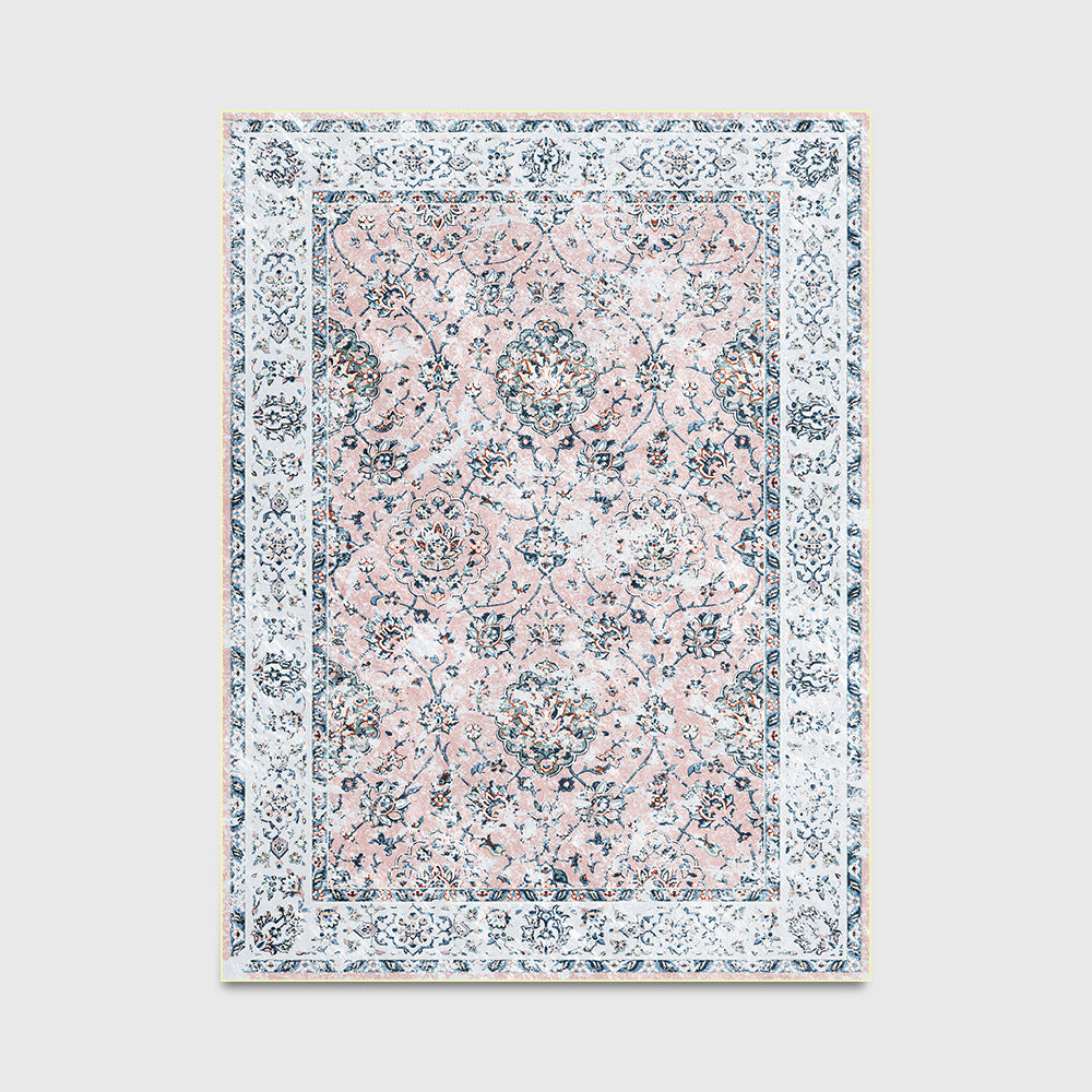 European-style retro printed carpet in a vintage living room with classic furniture and warm tones

European-style retro printed carpet in a vintage living room with classic furniture and warm tones

