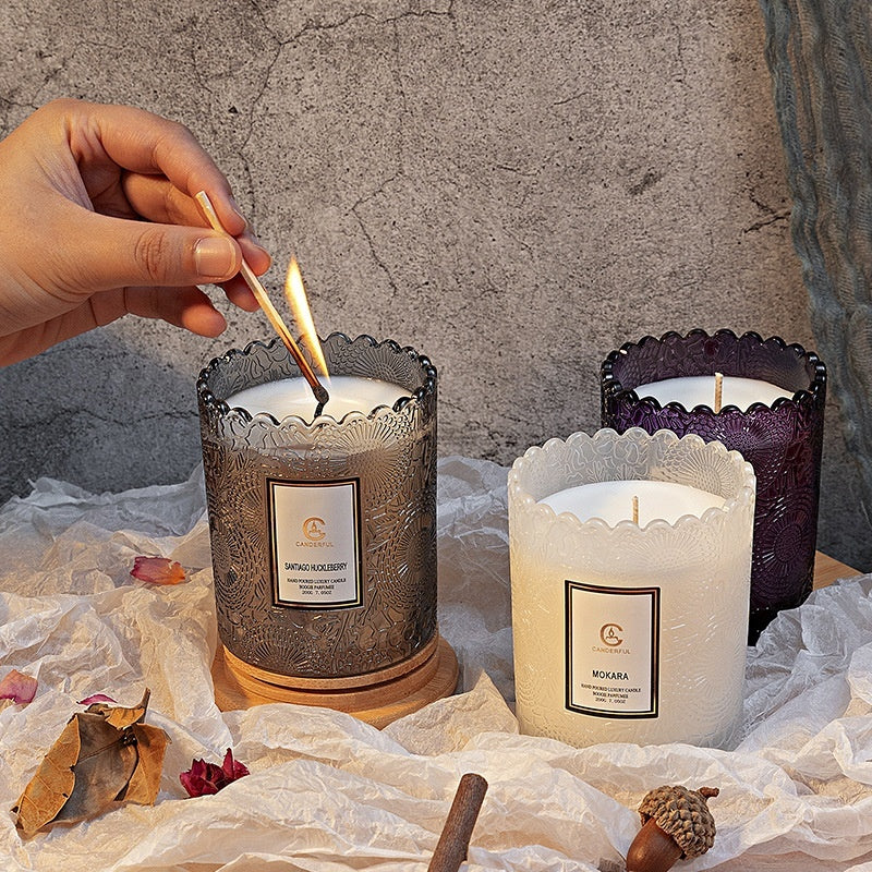 Long-lasting decor candle


