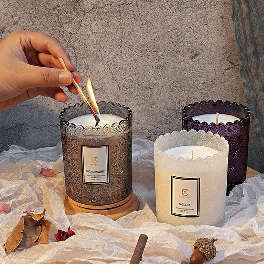 Long-lasting decor candle

