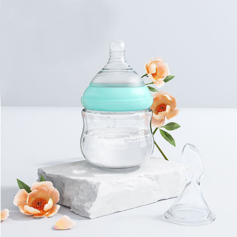 Borosilicate glass baby bottle

Soft spoon feeding bottle