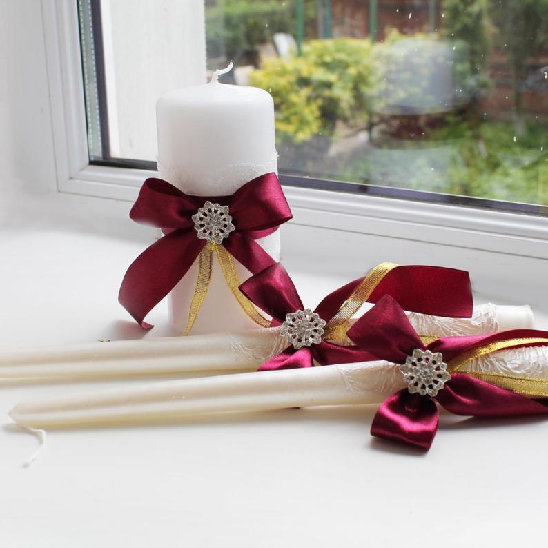 Birthday home décor candles

