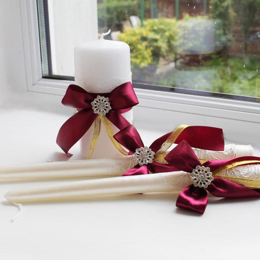 Birthday home décor candles


