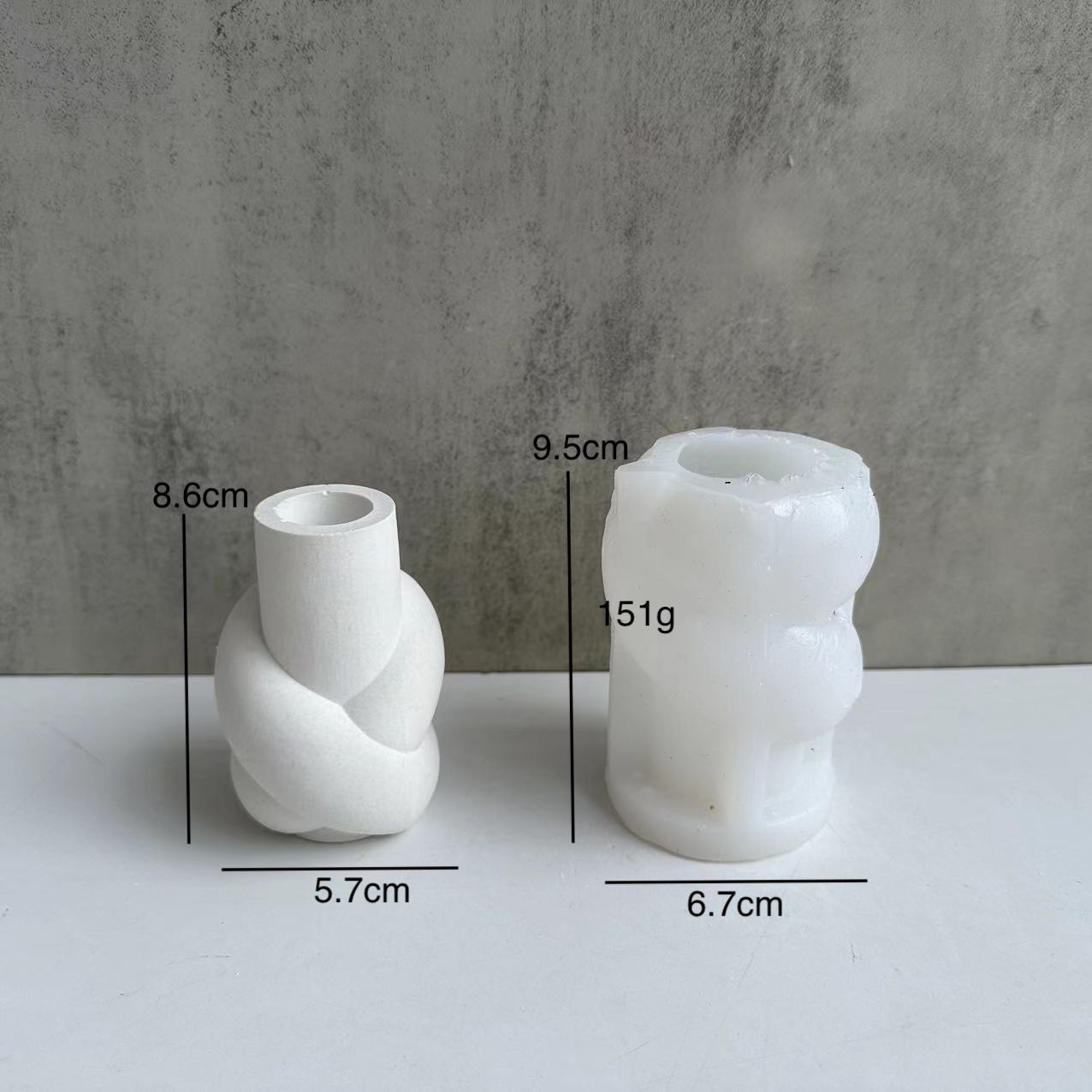 Silicone Mold for Incense & Candle Holders - AVENWU