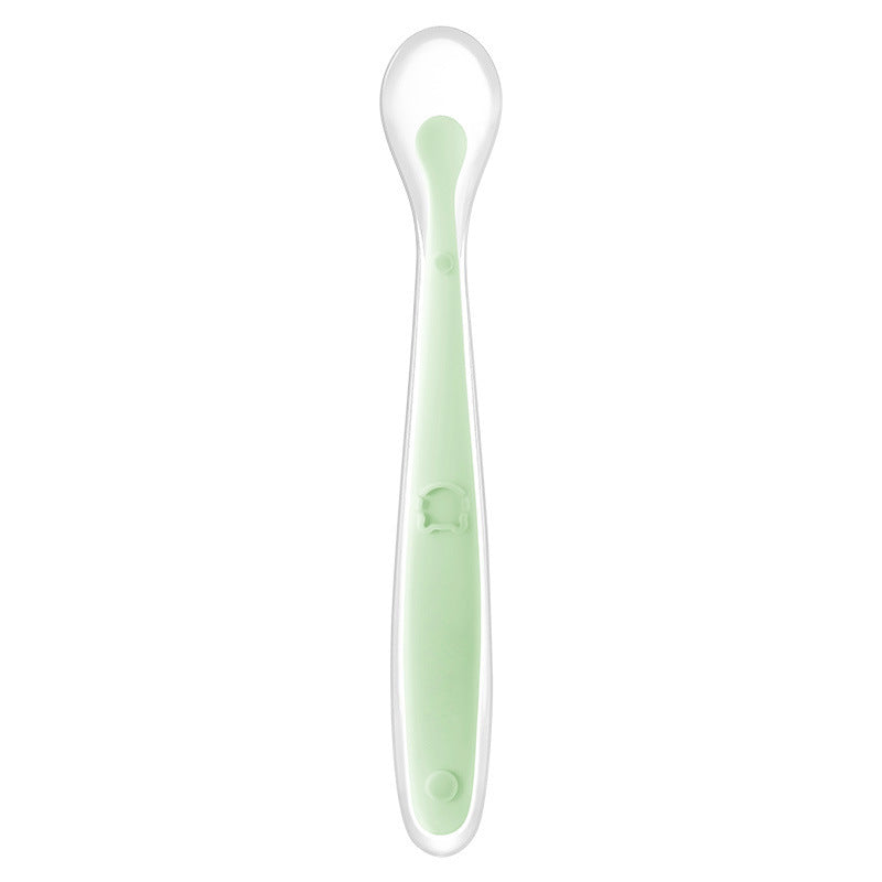 Baby food supplement spoon

Infant feeding spoon


