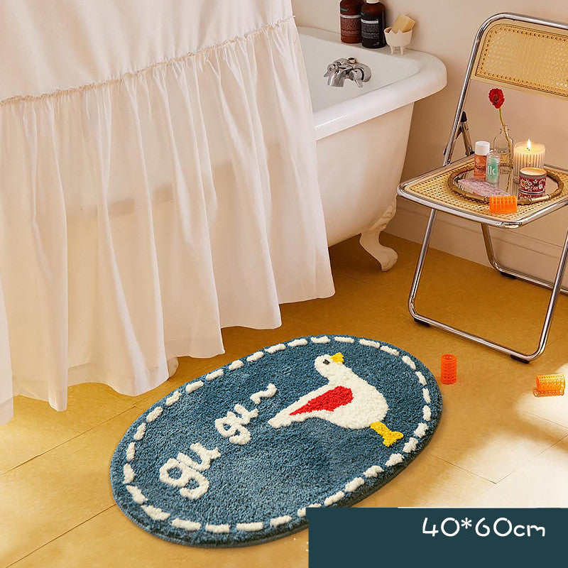 Non-slip bath mat

