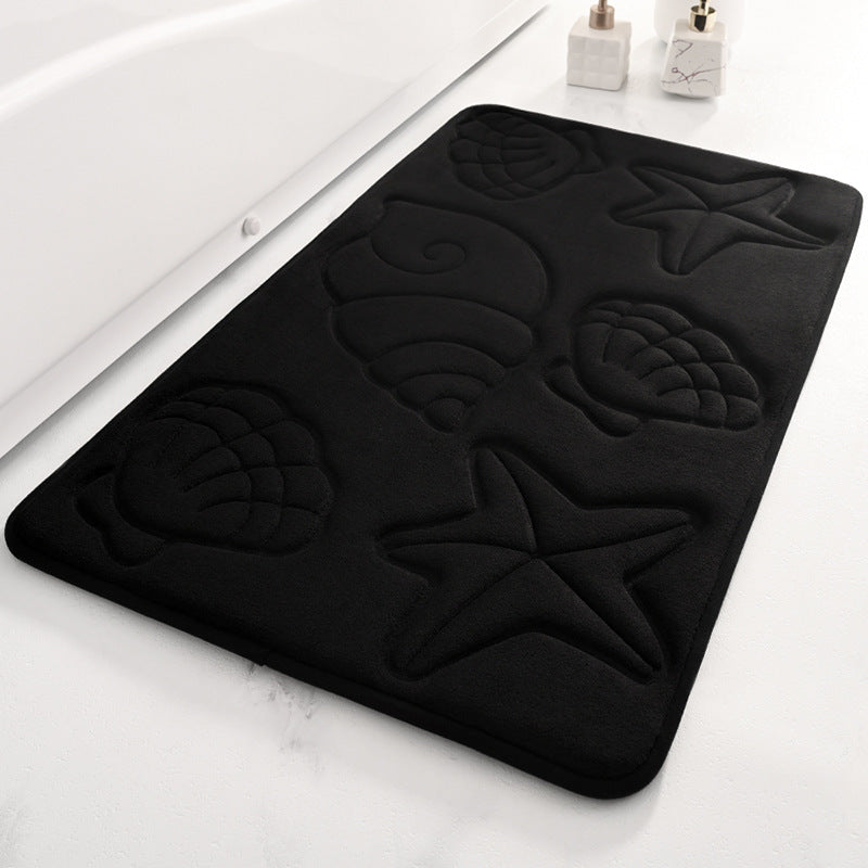 Soft bathroom mat


