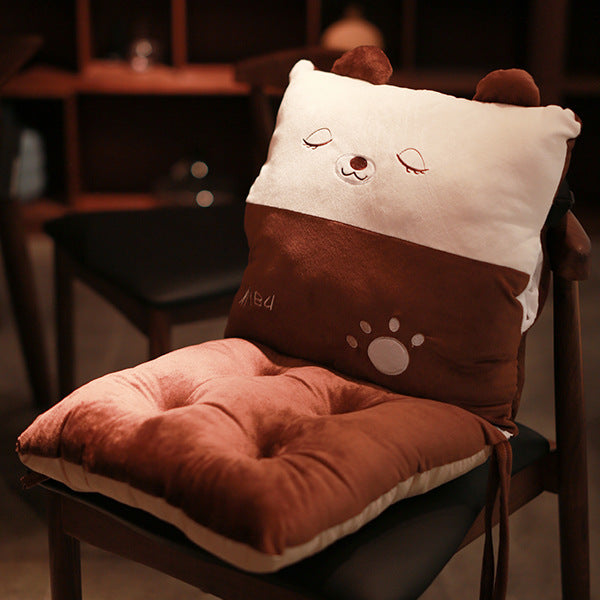 "Comfortable Chair Seat Cushion with Backrest – Thick, Soft & Durable Design" - AVENWU