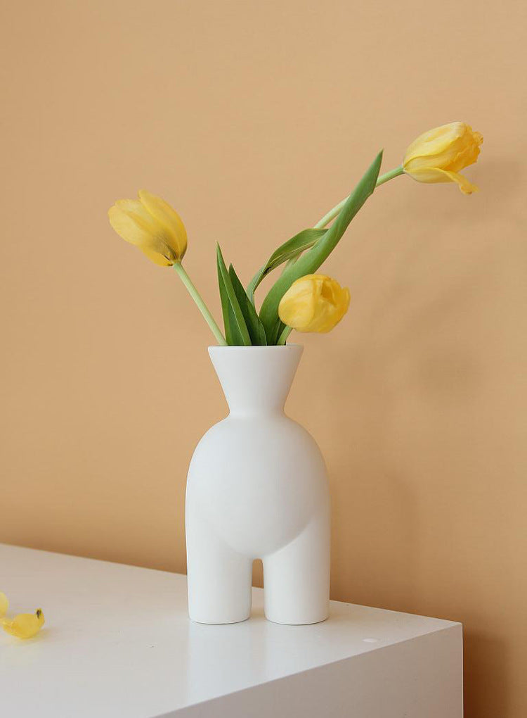 creative handmade vase

