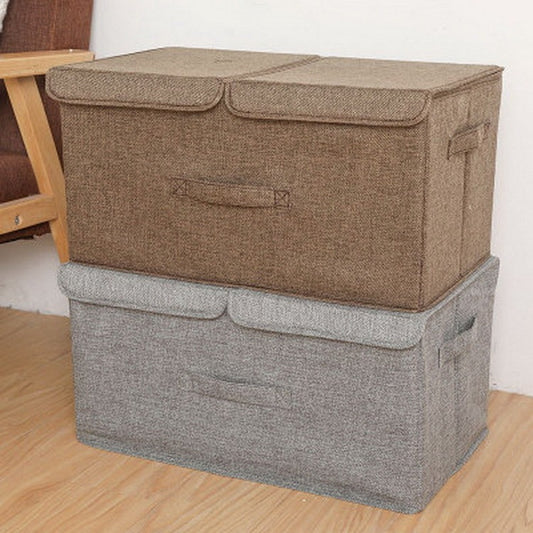 Foldable storage bin

