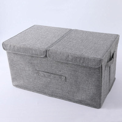 Foldable storage bin

