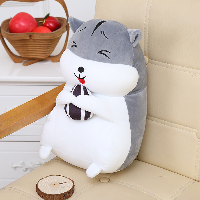 Plush doll cushion