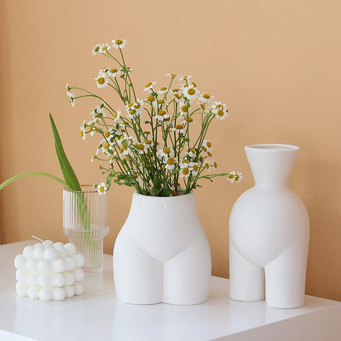 creative handmade vase

