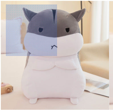 Plush doll cushion