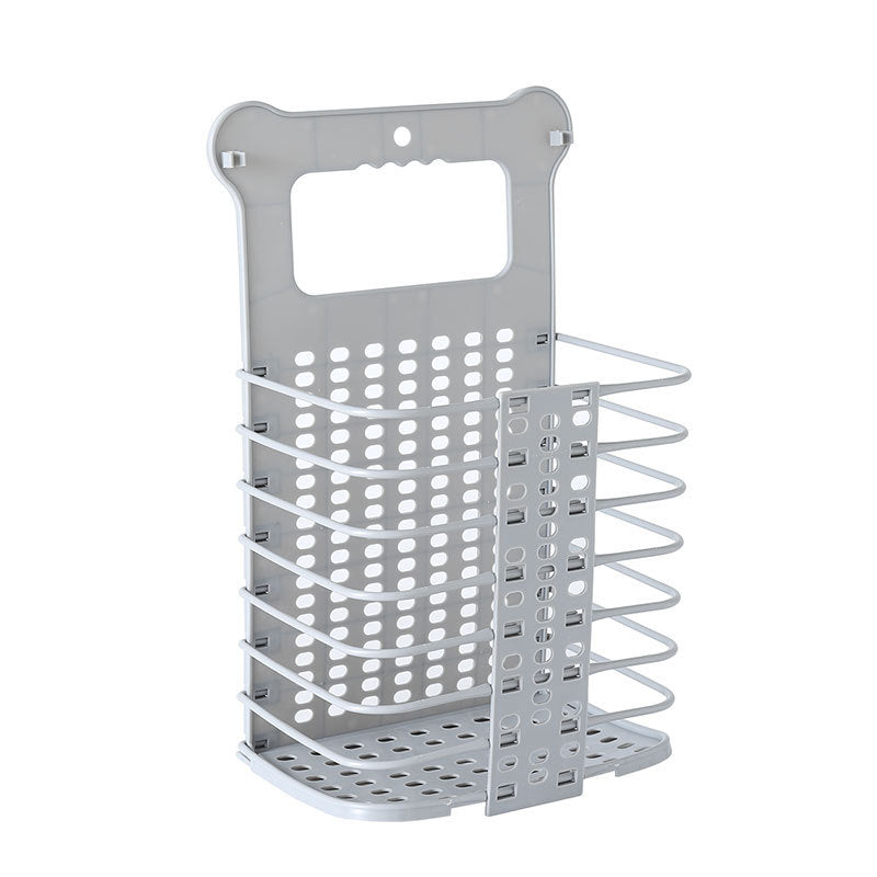 Laundry basket with handle