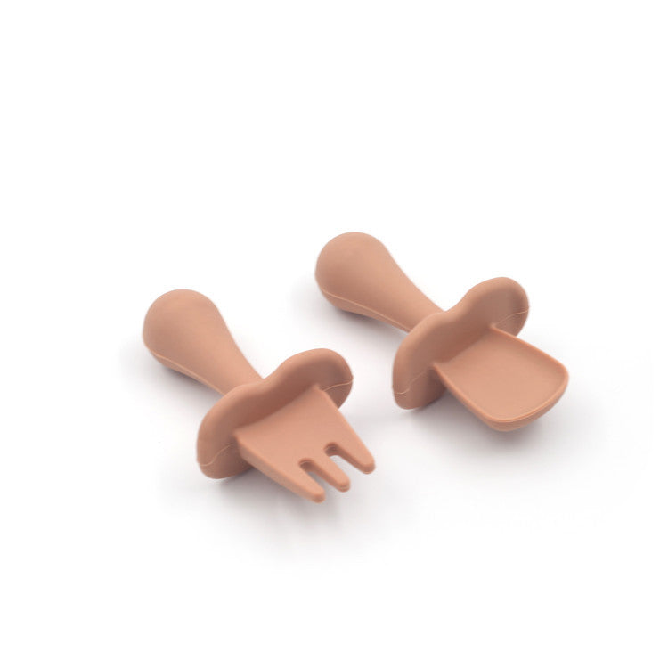 Short handle baby utensils

Baby food supplement tableware