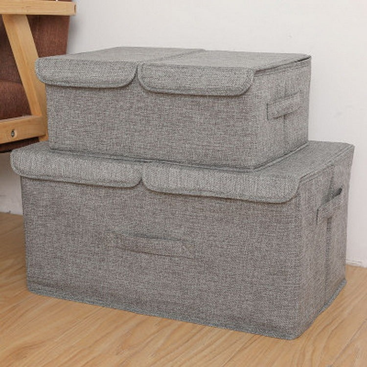 Foldable storage bin

