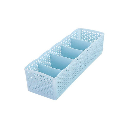 Stackable 5-Cell Drawer Organizer