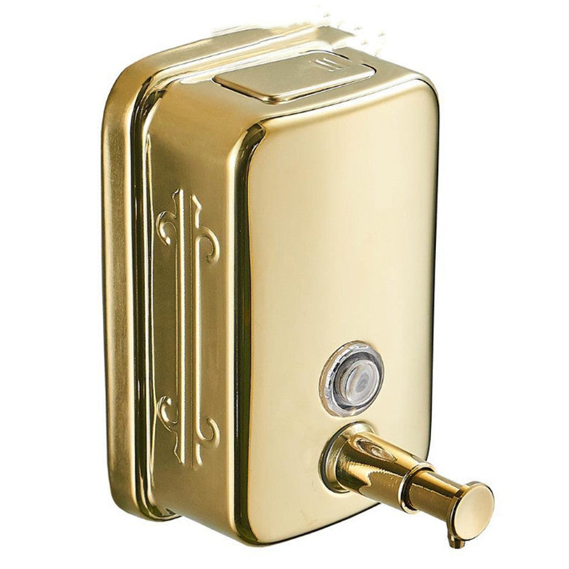 Pressing soap pump