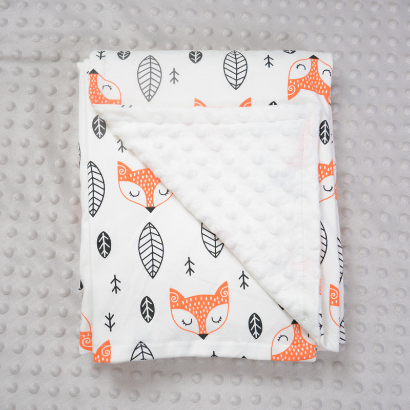 Children’s cover blanket

Soft nap blanket for kids