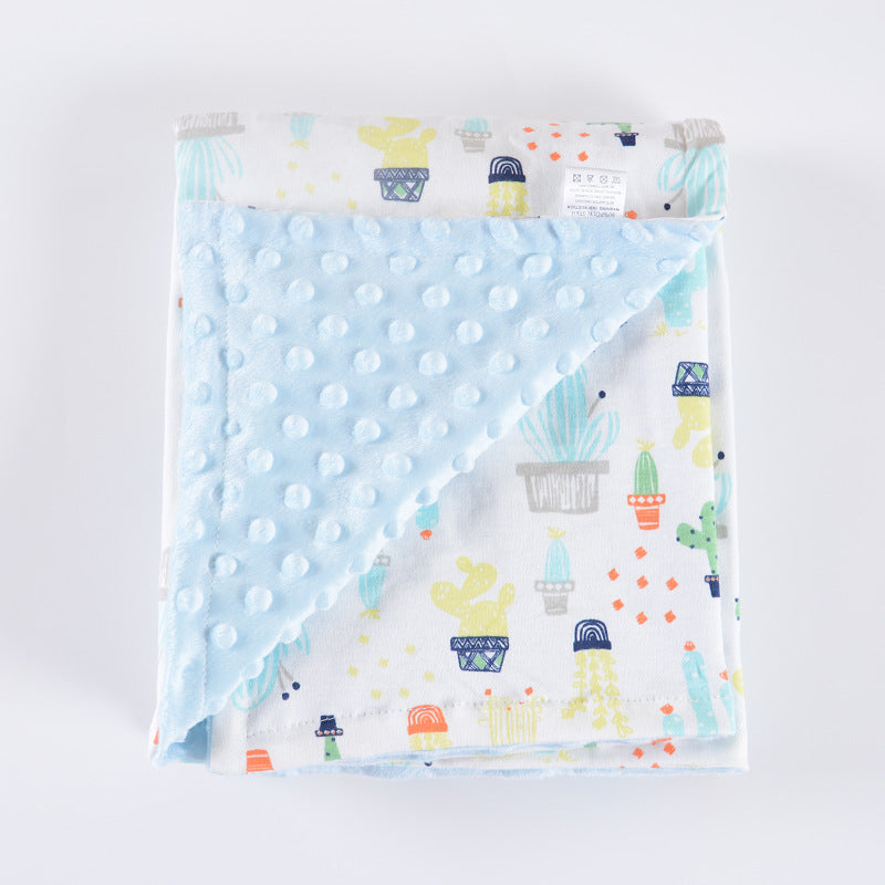 Children’s cover blanket

Soft nap blanket for kids