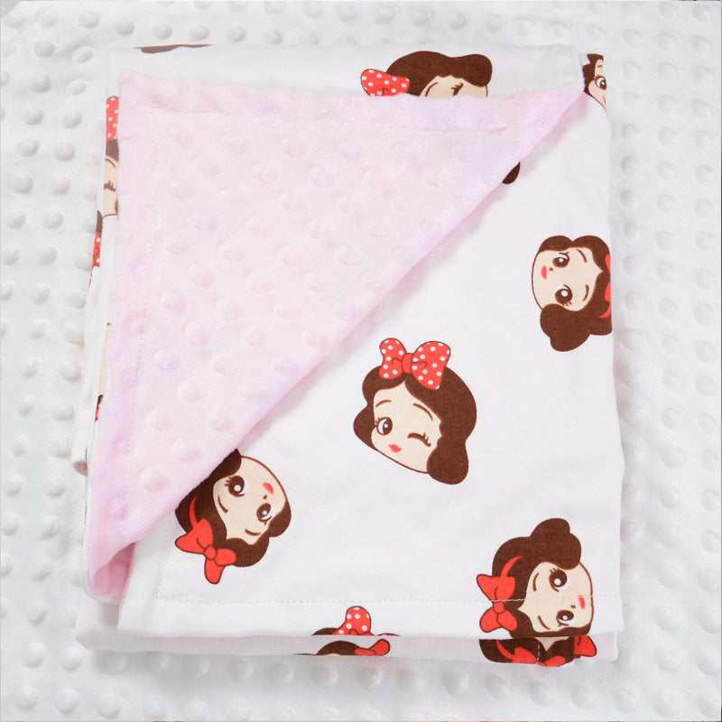 Children’s cover blanket

Soft nap blanket for kids