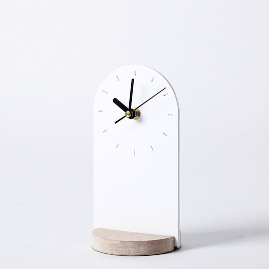 iron wooden base clocks