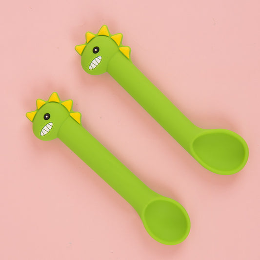 Soft head feeding spoon

Cartoon baby spoon

