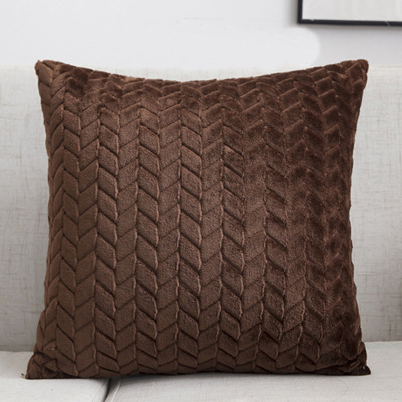 Solid Color, Soft & Minimalist Cushion Case - AVENWU