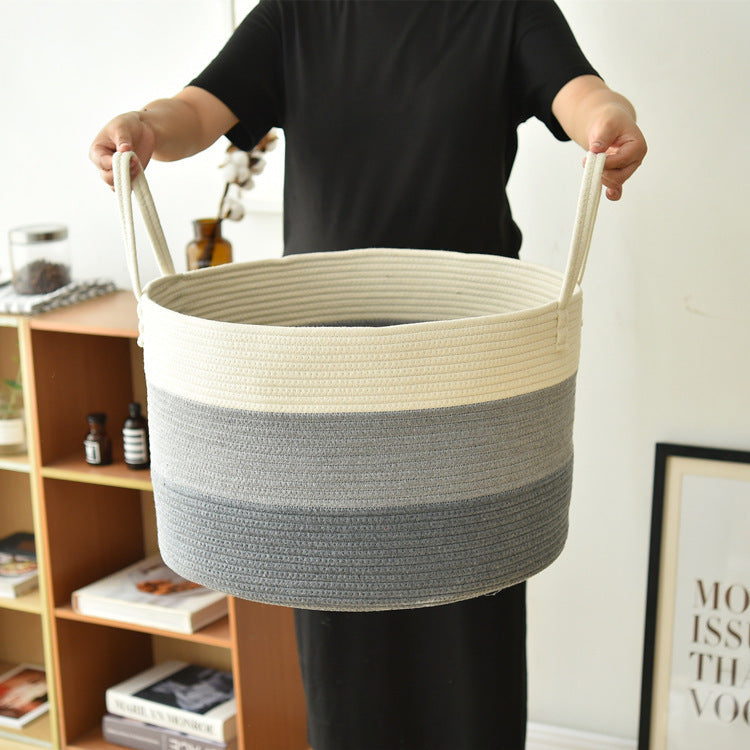 Laundry storage basket

