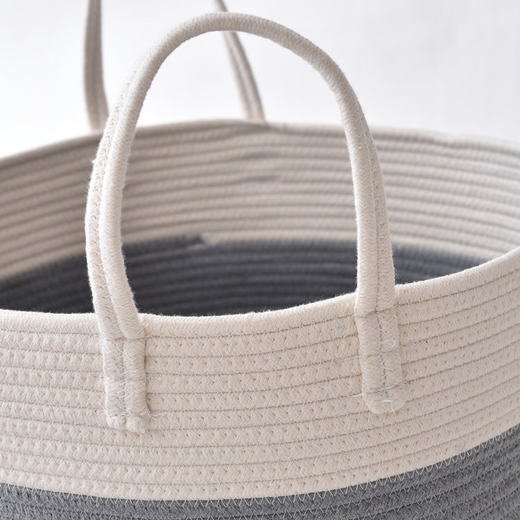 Laundry storage basket

