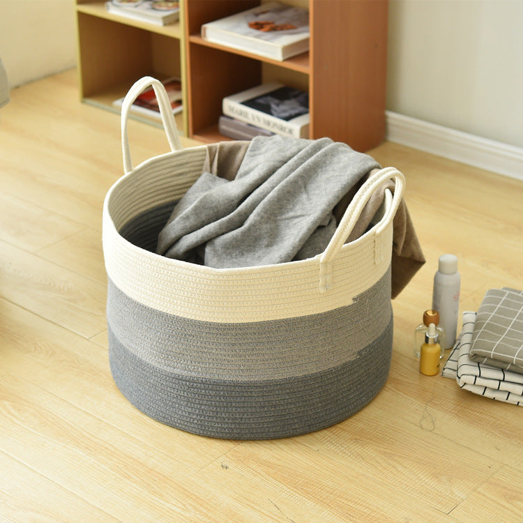 Laundry storage basket

