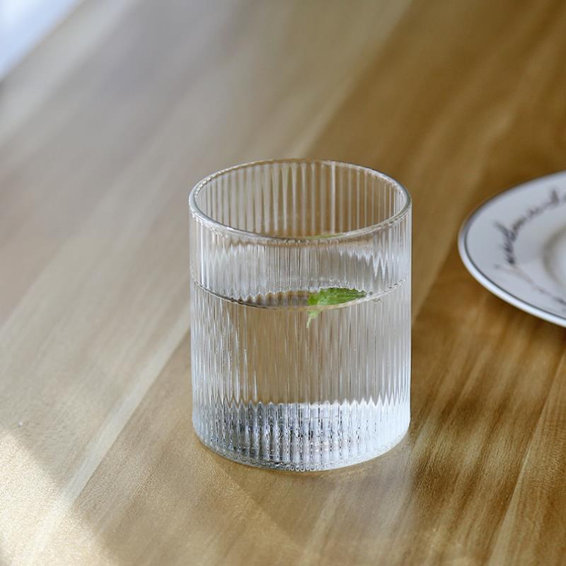 square glass cup

