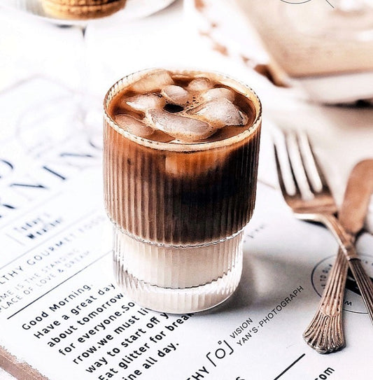 square glass cup

