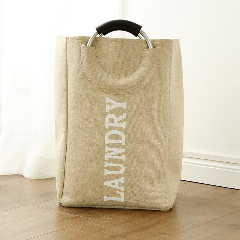 Fabric laundry hamper

