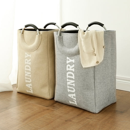 Fabric laundry hamper

