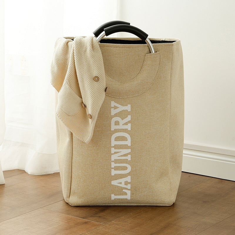 Fabric laundry hamper


