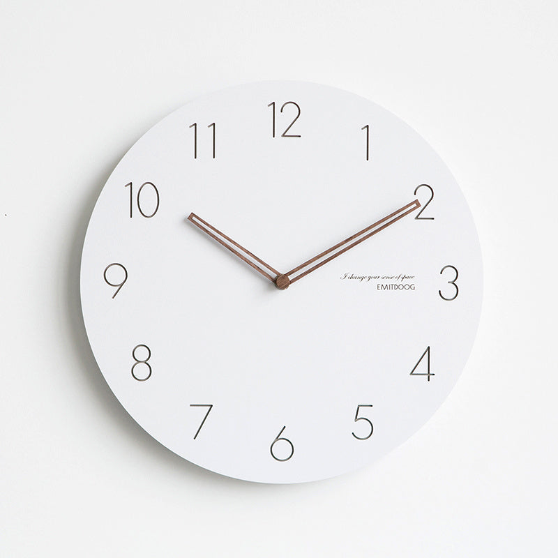 Modern Silent Wall Clock – Decorative Clock for Living Room & Bedroom - AVENWU
