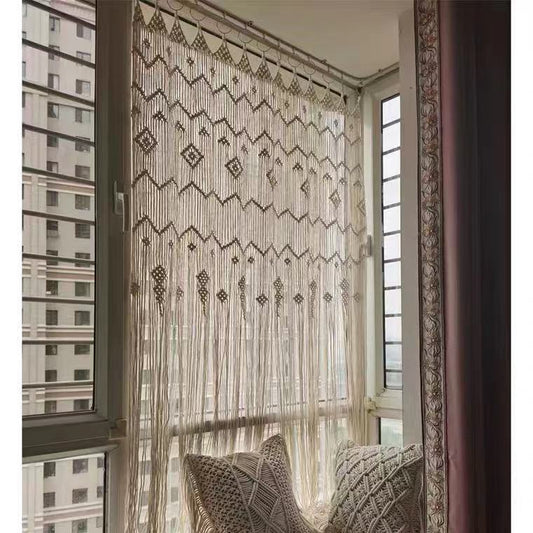 Bohemian Hoop Door Curtain