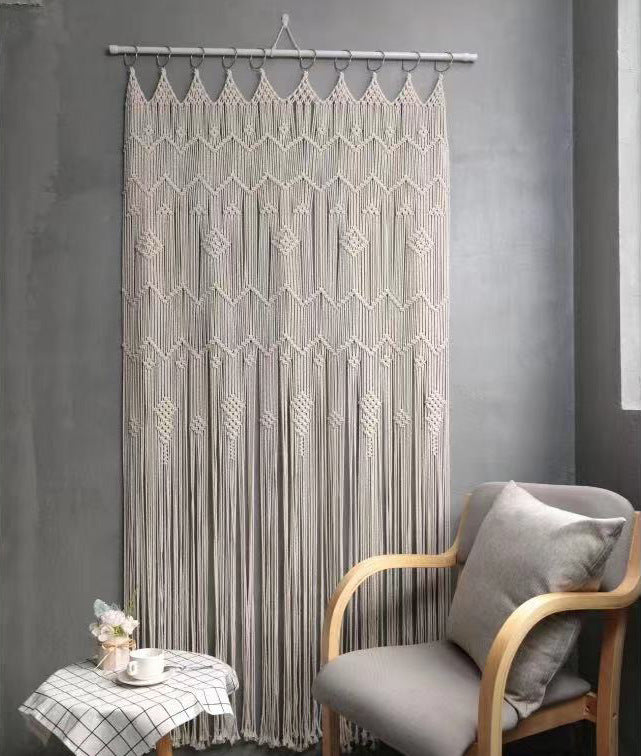 Bohemian Hoop Door Curtain