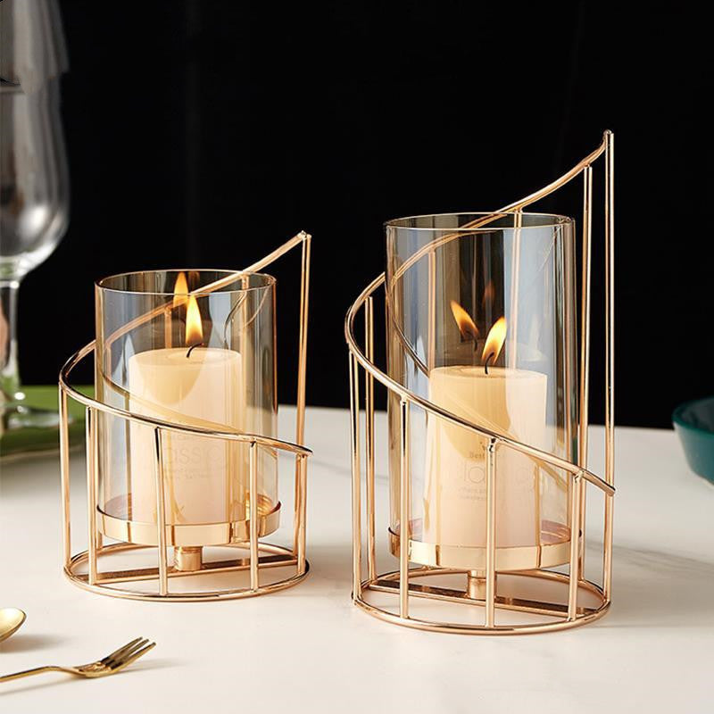  iron candle decoration