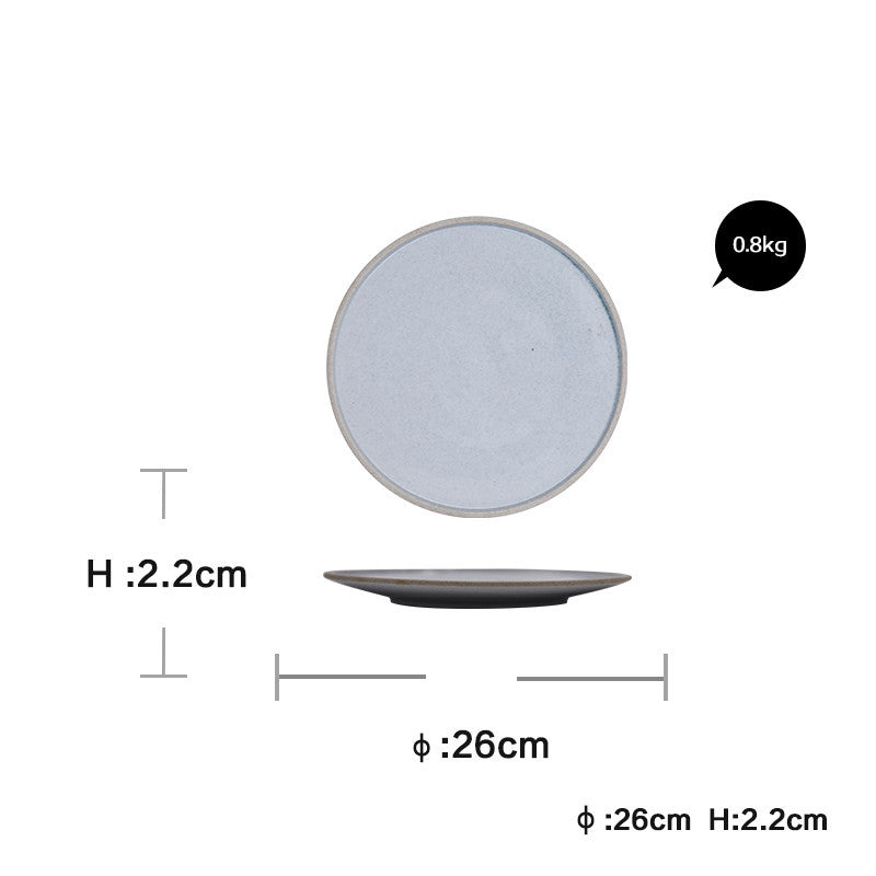 Flat Plates & Bowls for Everyday Use - AVENWU